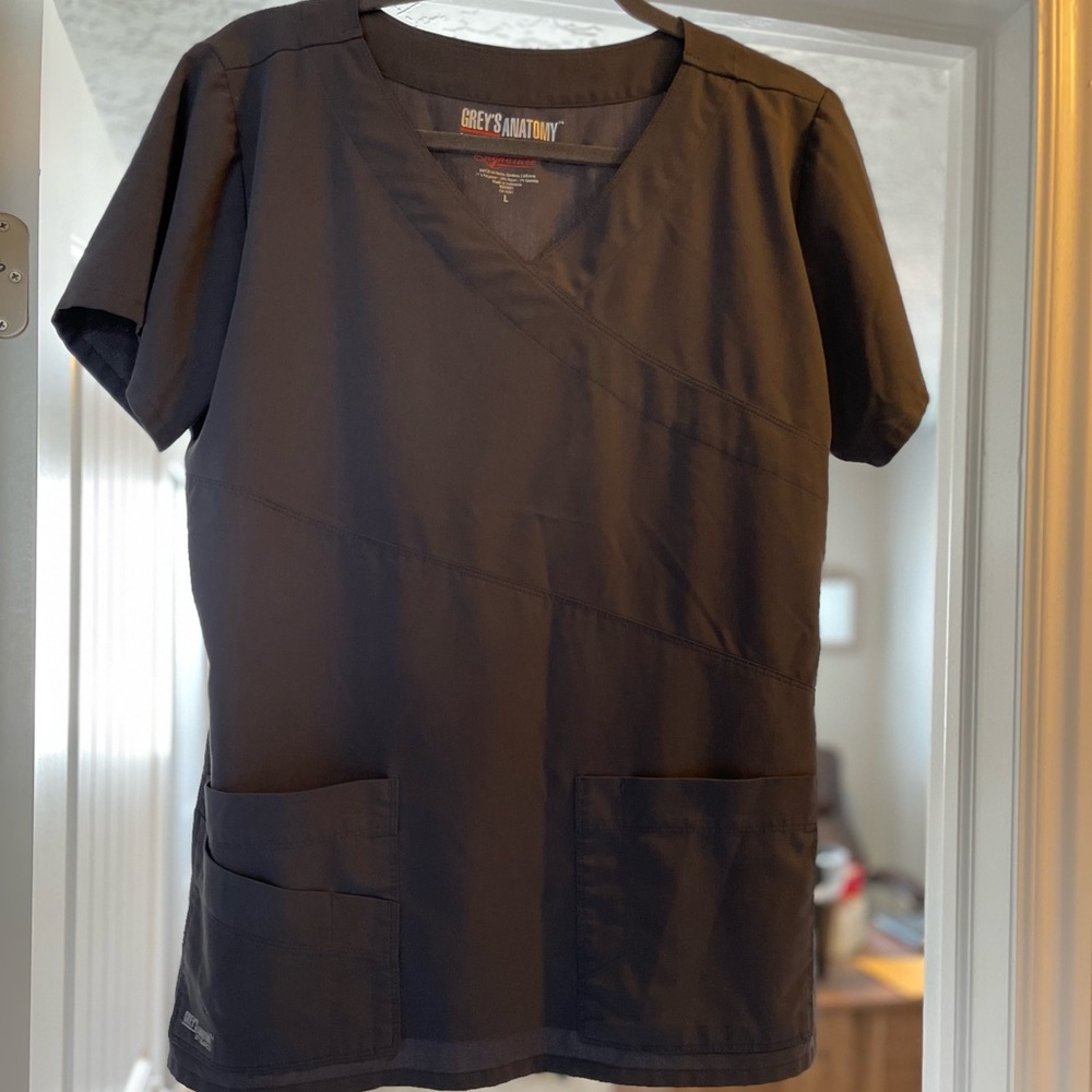 Greys Anatomy scrub top SZ LG